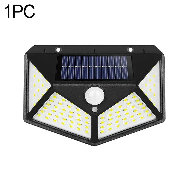 Luz Solar LED para Exteriores con Sensor de Movimiento